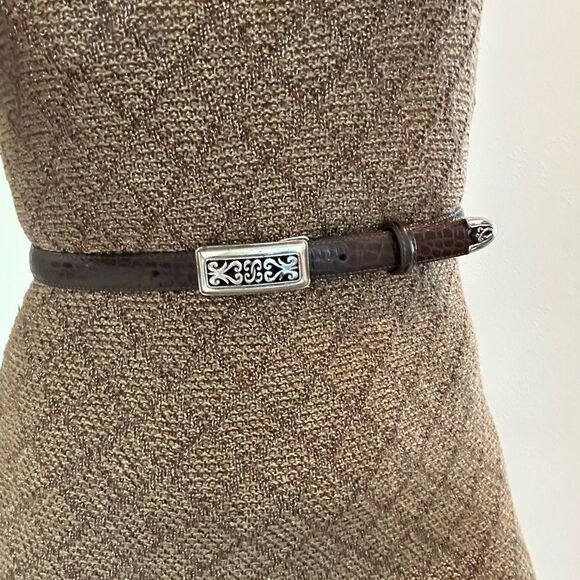 Brighton brown belt 30 with buckle - Picture 1 of 6